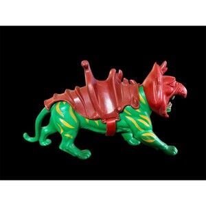 Vintage Heman and the Masters of the Universe Battle Cat Complete MOTU Toy